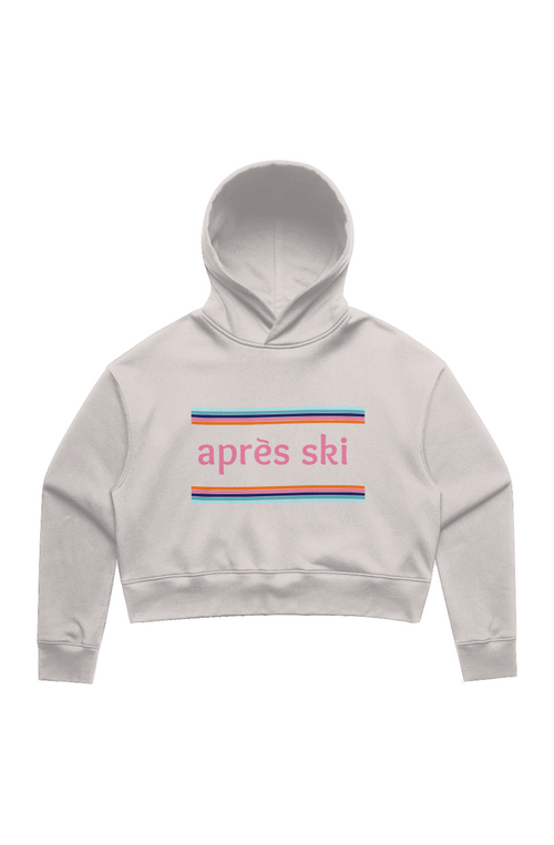 Wo's Relax Crop Hood = Apres Ski