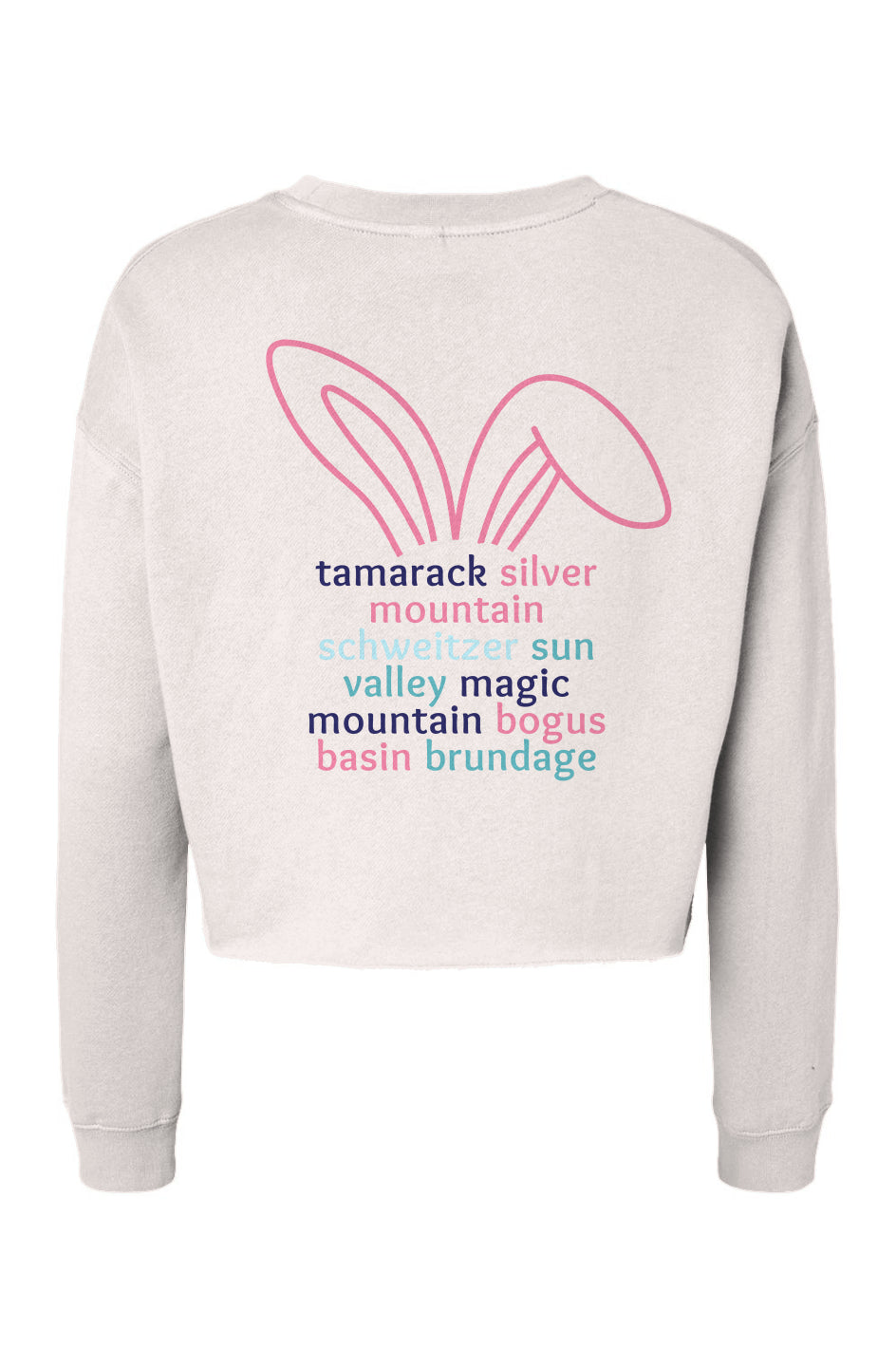 Lightweight Cropped Crew - Idaho Ski Resort