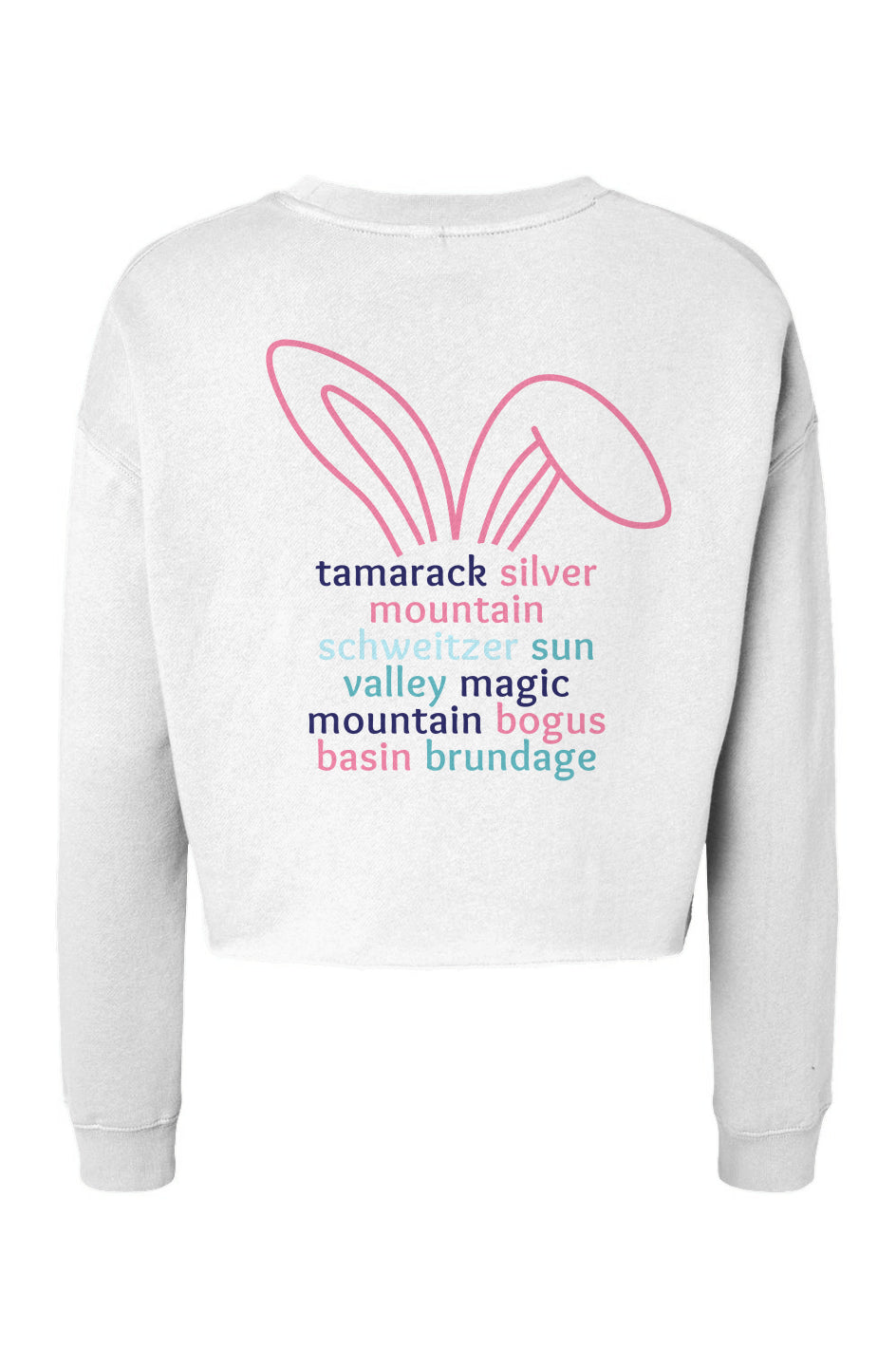 Lightweight Cropped Crew - Idaho Ski Resort